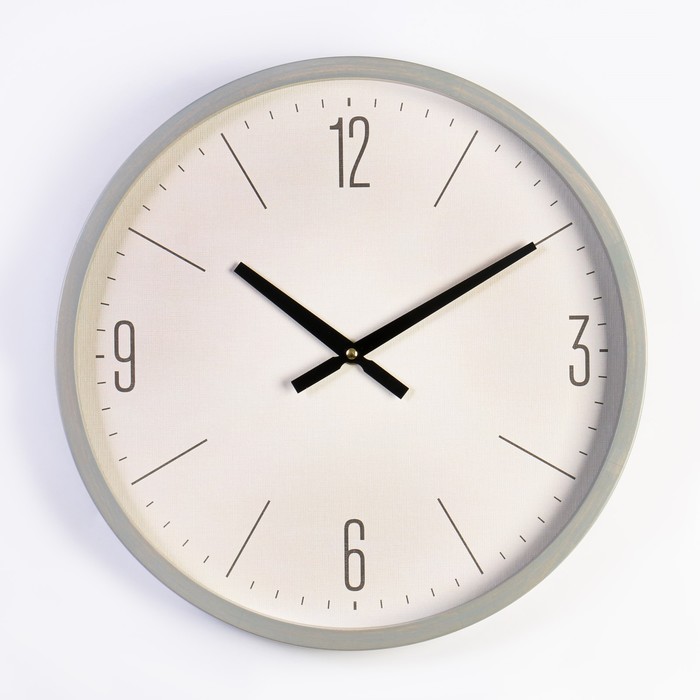 Настенные часы, серия: Классика, "Нео", плавный ход, d=39 см