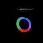 Портативная колонка Perfeo DISCO RING 4, 10 Вт, BT 5.0, AUX, FM, MP3, microSD, USB, черная - фото 51321439 Портативная колонка Perfeo DISCO RING 4, 10 Вт, BT 5.0, AUX, FM, MP3, microSD, USB, черная - фото 51321439