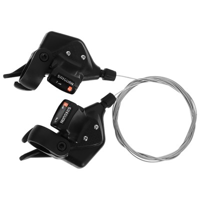 Комплект шифтеров Saiguan KD-70-3SI/7SI, правый и левый, 3×7 скоростей