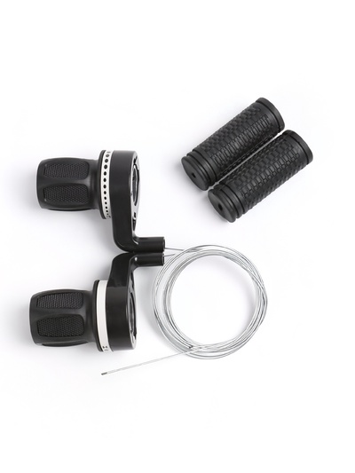 Комплект шифтеров KDSG-02F, правый и левый, 3×7 скоростей