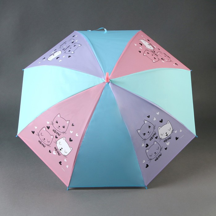 Зонт детский «Котики», d=90 см - фото 1883899011