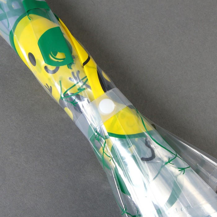 Зонт детский «Авокадо» полуавтомат прозрачный, d=90см - фото 1905993902
