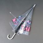 Зонт детский «Единорожка» полуавтомат прозрачный, d=90 см - Фото 6