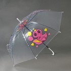 Зонт детский «Котик-единорожка»‎полуавтомат прозрачный, d=90см - Фото 3
