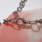 Бусы детские «Выбражулька» 9 крупных бусин, цветные в серебре - Фото 2