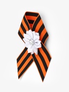 Георгиевская лента на 9 мая «С Днём Победы», с булавкой и белым цветком - Фото 3