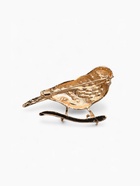 Брошь «Птица» синица, чёрно-жёлтый в золоте - Фото 2