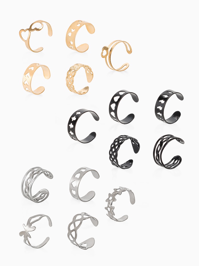 Набор колец «Мечта», 5 шт. МИКС - Фото 1