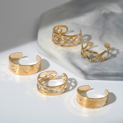 Набор колец «Мечта», 5 шт. МИКС