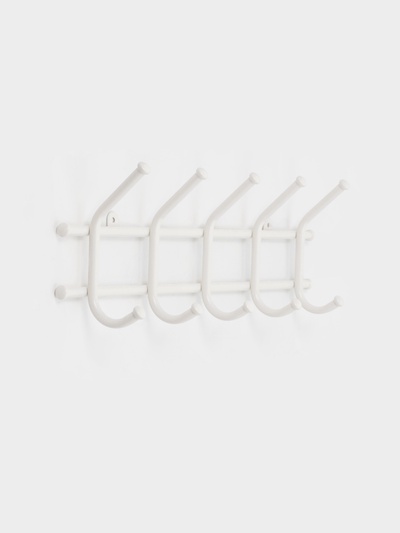 Вешалка настенная «Норма», белая