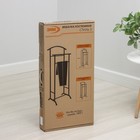 Вешалка костюмная «Стиль-3», 47×34.8×108 см, белая - Фото 3