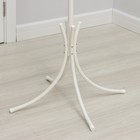 Вешалка напольная «Корона», разборная, белая - Фото 3