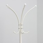 Вешалка напольная «Корона», разборная, белая - Фото 4