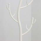Вешалка напольная «Дерево», цвет белый - Фото 3