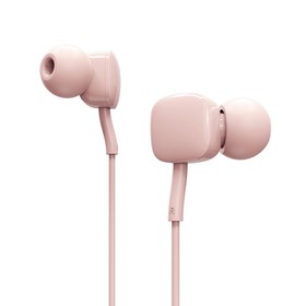 Наушники Borofone BM34, проводные, вакуумные, микрофон, Jack 3.5 мм, 1.2 м, белые