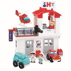 Игровой набор «Больница», 3 автомобиля, фигуры - Фото 1