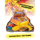 Набор игровой Speedy Dinos «Скоростные динозавры», с фрикционной машинкой и пусковым устройством, цвет жёлтый - Фото 1