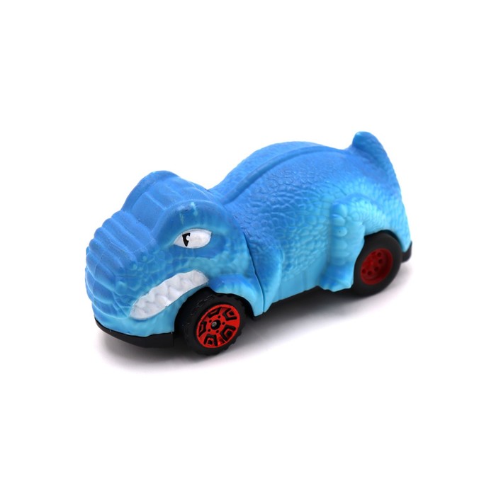 Машинка фрикционная «Скоростные динозавры», синяя
