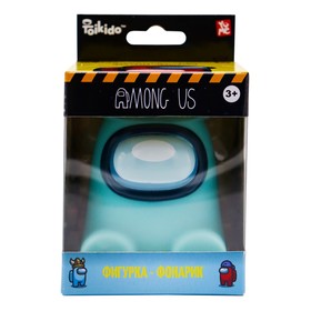 

Фигурка-фонарик Among us, 9 см, голубой