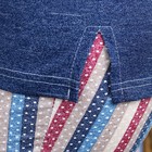 Пижама женская (футболка, бриджи), размер 48, цвет джинс - фото 33480900