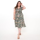 Платье женское, цвет зелёный, размер 48 - фото 321336369