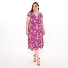 Платье женское, цвет лиловый, размер 52 - фото 42744318