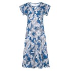 Платье женское, цвет синий, размер 50 - фото 42744331