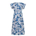 Платье женское, цвет синий, размер 50 - фото 42744333