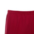 Бриджи домашние женские, цвет бордо, размер 62 - Фото 2