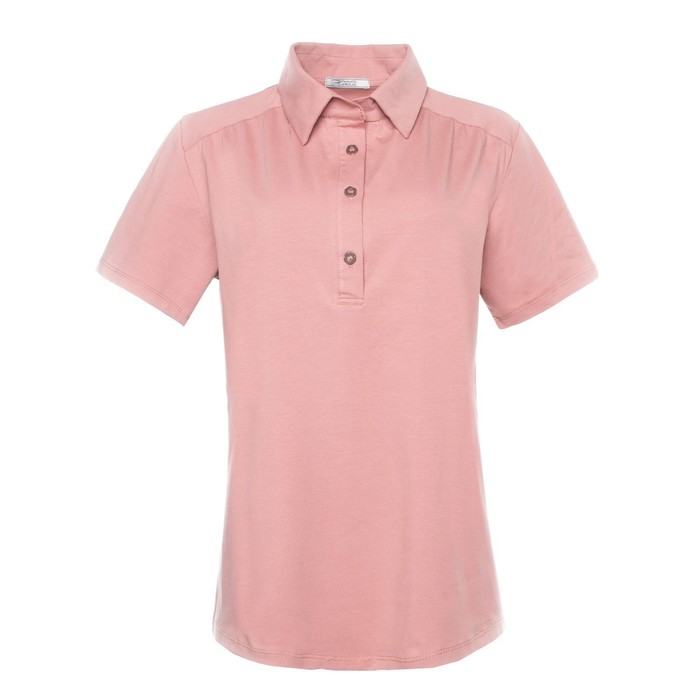 Поло женское, цвет пудра, размер 48 54119