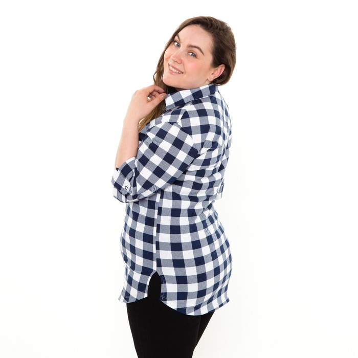 Сорочка женская, цвет тёмно-синий, размер 48 54122