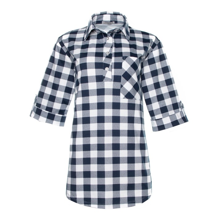 Сорочка женская, цвет тёмно-синий, размер 48 54122