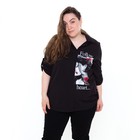 Сорочка женская, цвет черный, размер 50 7841785