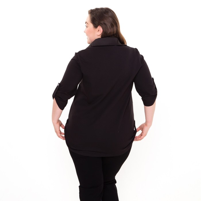 Сорочка женская, цвет черный, размер 50 54123