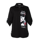 Сорочка женская, цвет черный, размер 50 7841785