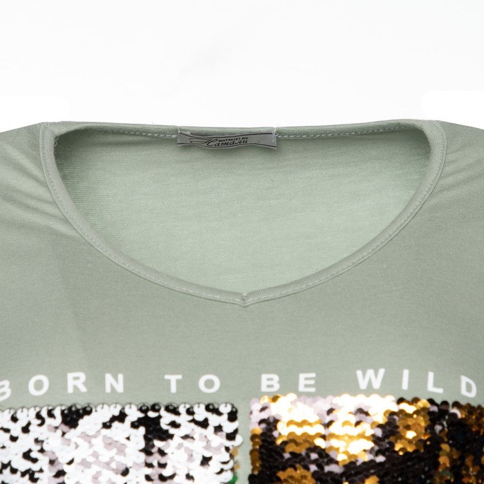 Туника женская, цвет оливковый, размер 46 54128