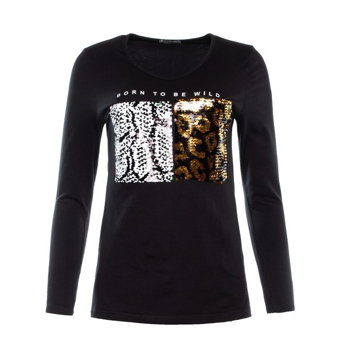 Туника женская, цвет черный, размер 46 54133