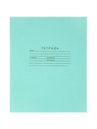 Набор тетрадей «Зелёная обложка» 20 штук, 12 листов в косую линейку, эконом, плотность 60 г/м² - Фото 8