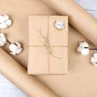 Бумага упаковочная крафтовая, без печати, 0,72 х 100 м - Фото 1