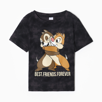 Футболка для мальчика KAFTAN: Best friends forever, серая, рост 86-92 см