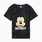 Футболка "Mickey", Микки Маус, «Тай-дай», рост 86-92 - фото 321014764
