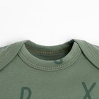 Боди Крошка Я NY, рост 74-80 см, хаки - фото 117011423