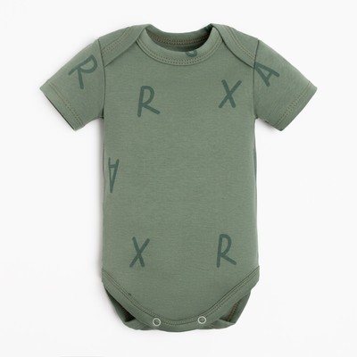 Боди для мальчика «Крошка Я» NY, рост 86-92 см, хаки