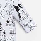 Комбинезон Крошка Я "Dogs", рост 68-74 см, цвет белый 7710924