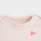 Боди с длинным рукавом в набивку Крошка Я «Зайчик», рост 68-74 см, цвет бежевый - фото 117011577 Боди с длинным рукавом в набивку Крошка Я «Зайчик», рост 68-74 см, цвет бежевый - фото 117011577