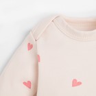 Боди с длинным рукавом в набивку Крошка Я «Зайчик», рост 68-74 см, цвет бежевый - фото 117011578 Боди с длинным рукавом в набивку Крошка Я «Зайчик», рост 68-74 см, цвет бежевый - фото 117011578