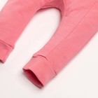 Комбинезон с капюшоном Крошка Я «Зайчик», рост 80-86 см, цвет розовый - фото 42999419