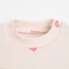 Комплект: платье и леггинсы Крошка Я «Зайчик», рост 68-74 см, цвет бежевый/розовый - фото 21589373