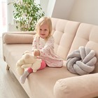 Комплект: платье и леггинсы Крошка Я «Зайчик», рост 68-74 см, цвет бежевый/розовый - фото 21589372