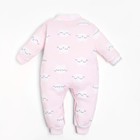 Комбинезон Крошка Я «Киса», рост 86-92 см, цвет розовый - фото 63568866